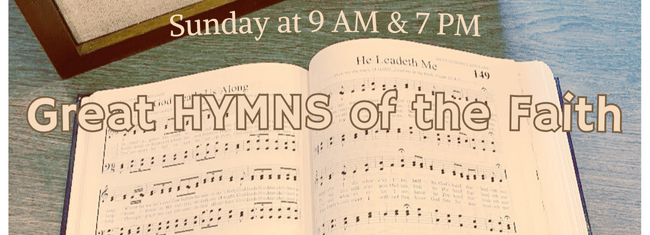 Learn more about Great HYMNS of the Faith